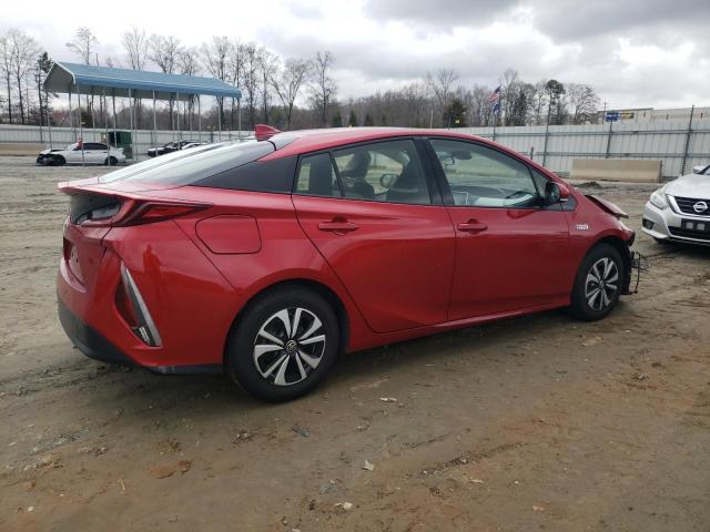 JTDKARFP2H3032814 - 2017 TOYOTA PRIUS PRIM MAROON photo 3