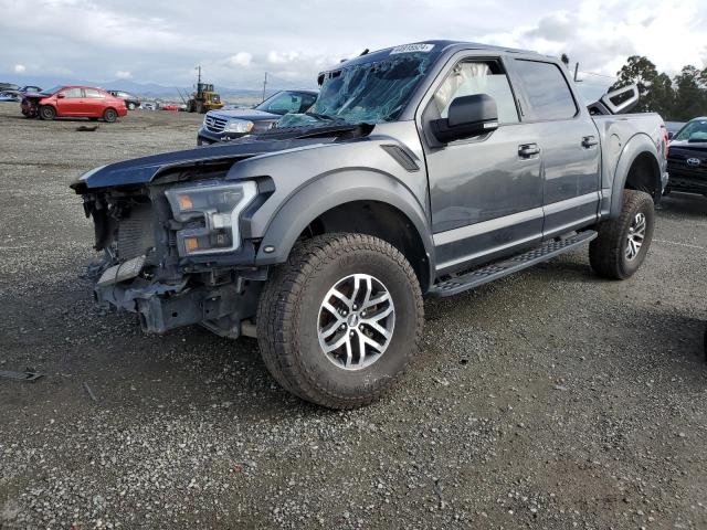 1FTFW1RG9JFD00570 - 2018 FORD F150 RAPTOR BLACK photo 1