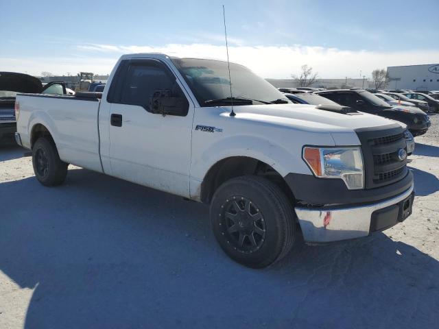 1FTMF1CM8EKF53771 - 2014 FORD F150 WHITE photo 4