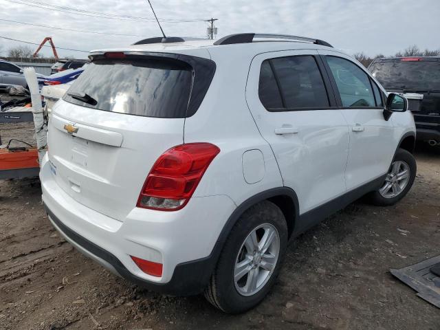 KL7CJPSM3NB569243 - 2022 CHEVROLET TRAX 1LT WHITE photo 3