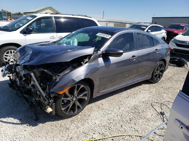 2HGFC2F85MH546029 - 2021 HONDA CIVIC SPORT 灰色 照片 1