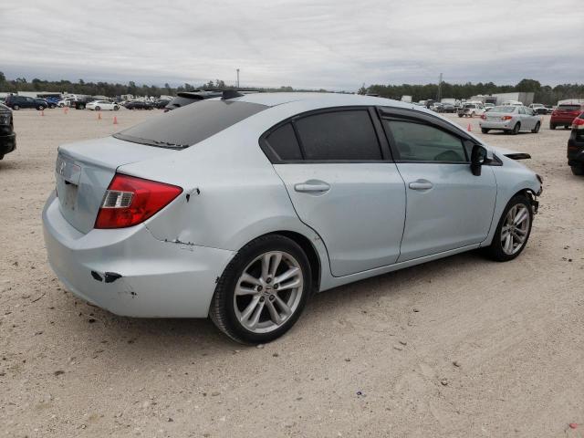 19XFB2F51CE356164 - 2012 HONDA CIVIC LX BLUE photo 3