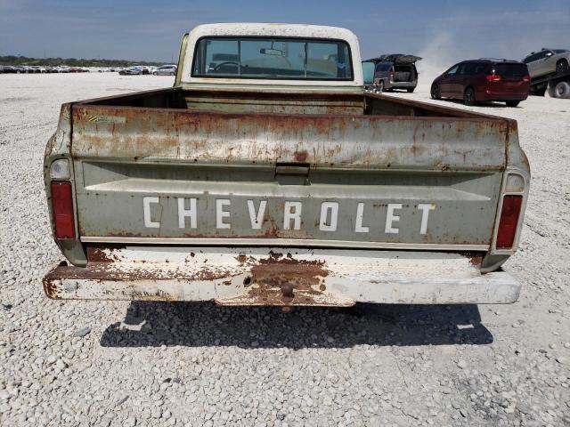 CE141S627125 - 1971 CHEVROLET PICKUP GREEN photo 6