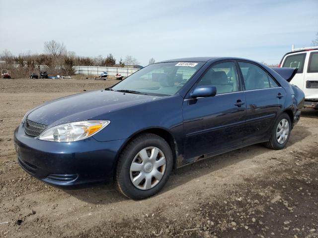 4T1BE32K33U662268 - 2003 TOYOTA CAMRY LE BLUE photo 1
