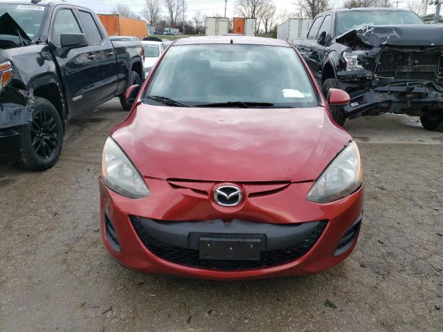 JM1DE1KZ3E0185155 - 2014 MAZDA MAZDA2 SPORT RED photo 5