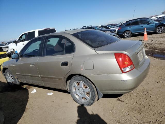 KMHDN45D12U435283 - 2002 HYUNDAI ELANTRA GLS GOLD photo 2