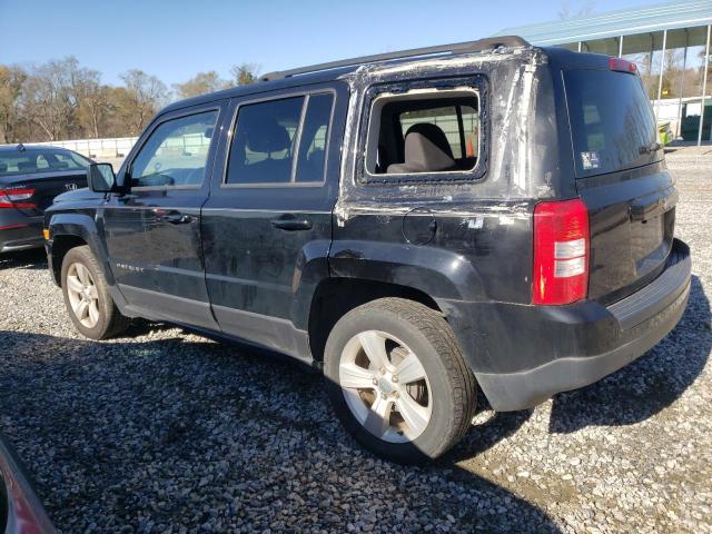 1C4NJPFB0HD160596 - 2017 JEEP PATRIOT LATITUDE BLACK photo 2