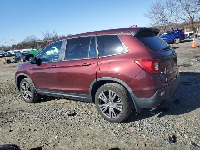 5FNYF8H50LB014664 - 2020 HONDA PASSPORT EXL მუქწითელი ფოტო 2