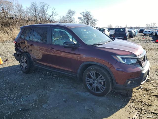 5FNYF8H50LB014664 - 2020 HONDA PASSPORT EXL მუქწითელი ფოტო 4