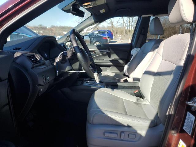 5FNYF8H50LB014664 - 2020 HONDA PASSPORT EXL მუქწითელი ფოტო 7