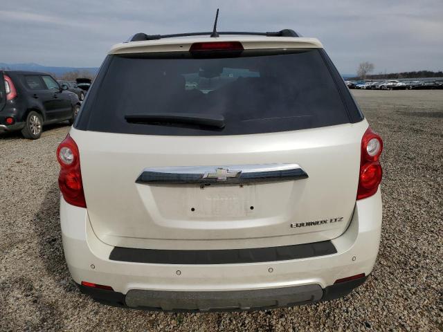 1GNALDEK7EZ115668 - 2014 CHEVROLET EQUINOX LTZ WHITE photo 6