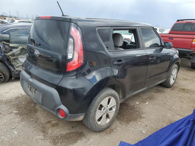 KNDJN2A24F7220629 - 2015 KIA SOUL BLACK photo 3