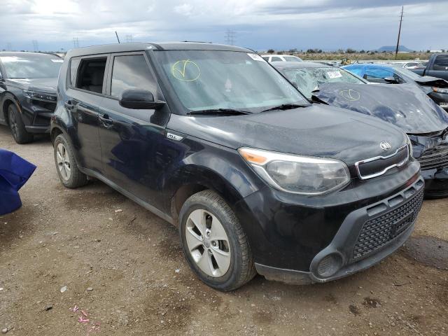 KNDJN2A24F7220629 - 2015 KIA SOUL BLACK photo 4