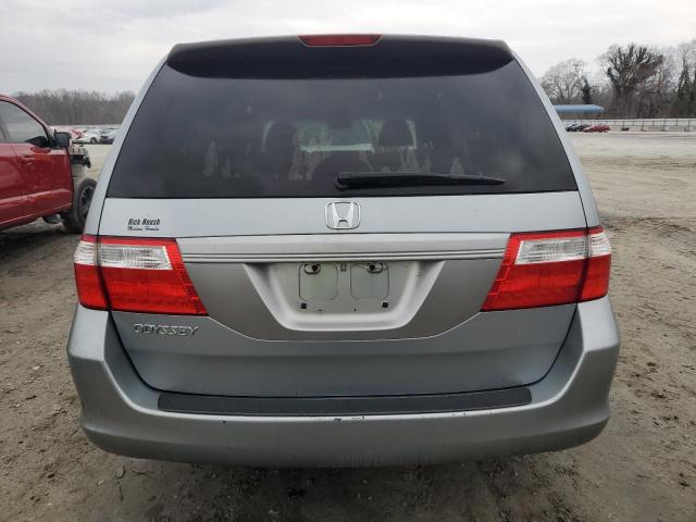 5FNRL38447B029892 - 2007 HONDA ODYSSEY EX BLUE photo 6