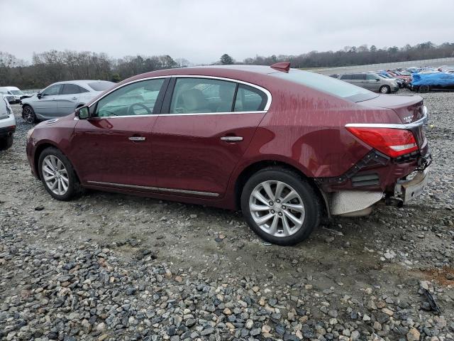 1G4GB5G33GF214540 - 2016 BUICK LACROSSE BURGUNDY photo 2