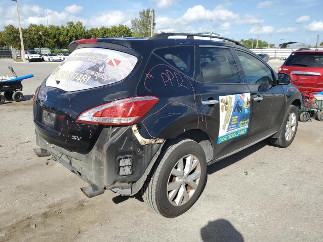 JN8AZ1MU5EW401534 - 2014 NISSAN MURANO S BLACK photo 3