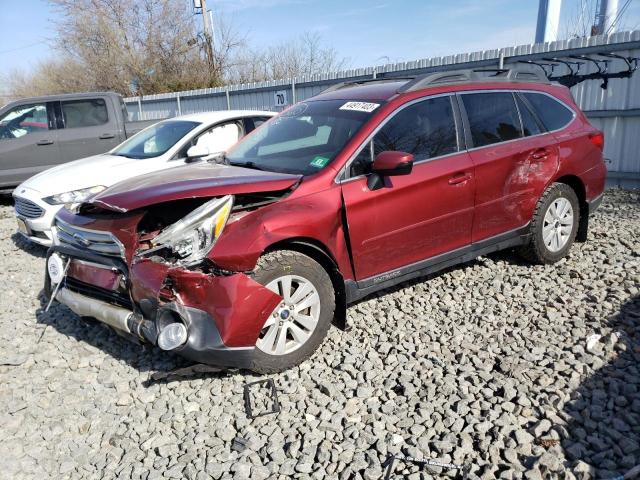 4S4BSEJCXG3238869 - 2016 SUBARU OUTBACK 3.6R LIMITED RED photo 1
