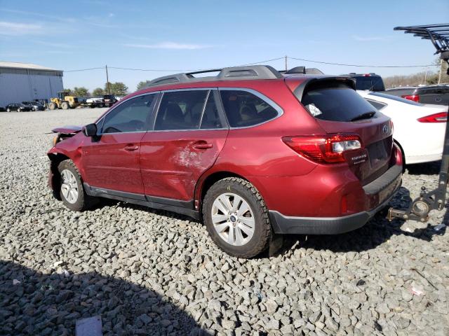 4S4BSEJCXG3238869 - 2016 SUBARU OUTBACK 3.6R LIMITED RED photo 2