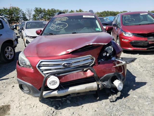 4S4BSEJCXG3238869 - 2016 SUBARU OUTBACK 3.6R LIMITED RED photo 5