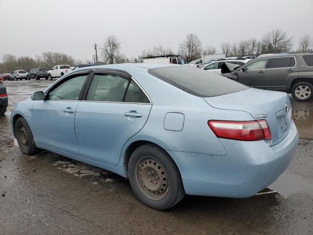 4T1BE46K79U878505 - 2009 TOYOTA CAMRY BASE BLUE photo 2