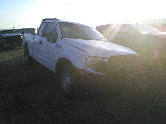 1FTEX1CB6JKE63545 - 2018 FORD F150 SUPER CAB WHITE photo 1