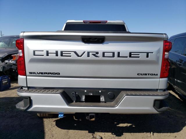 1GCPDBEK0NZ539097 - 2022 CHEVROLET SILVERADO K1500 CUSTOM SILVER photo 6