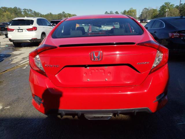 2HGFC2F81KH599744 - 2019 HONDA CIVIC SPORT 红色 照片 6