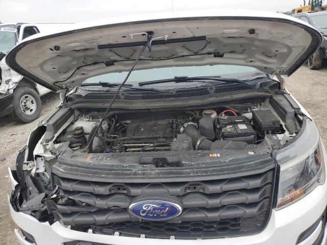 1FM5K8AR2KGA12765 - 2019 FORD EXPLORER POLICE INTERCEPTOR 白色 照片 12