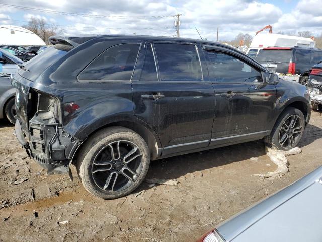 2FMDK4JC3DBB68663 - 2013 FORD EDGE SEL BLACK photo 3