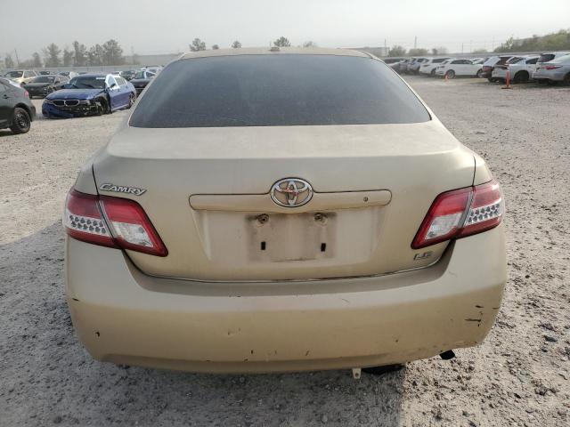 4T1BF3EKXBU689569 - 2011 TOYOTA CAMRY BASE GOLD photo 6