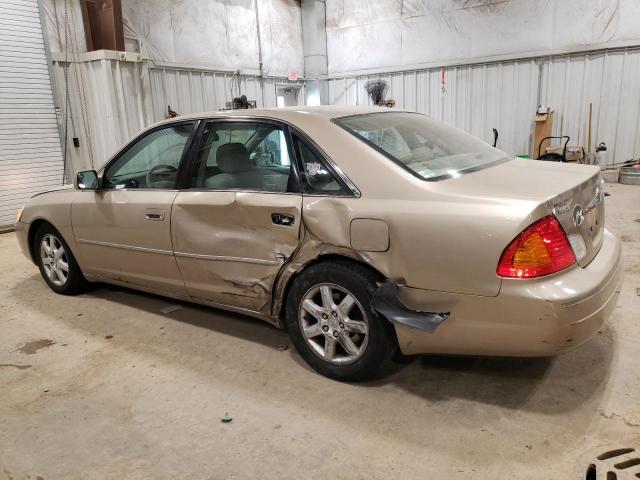 4T1BF28B81U162957 - 2001 TOYOTA AVALON XL BEIGE photo 2