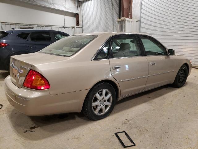 4T1BF28B81U162957 - 2001 TOYOTA AVALON XL BEIGE photo 3