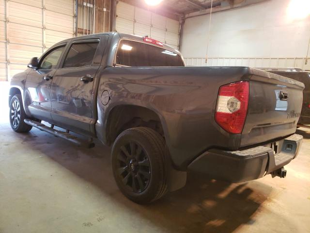 5TFHY5F14MX969712 - 2021 TOYOTA TUNDRA CREWMAX LIMITED GRAY photo 2