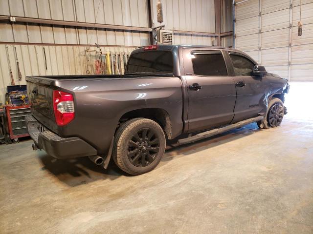 5TFHY5F14MX969712 - 2021 TOYOTA TUNDRA CREWMAX LIMITED GRAY photo 3