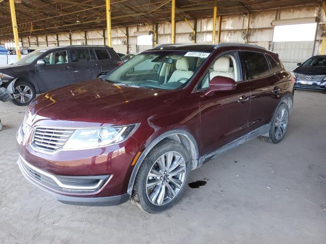 2LMPJ8LP0HBL15118 - 2017 LINCOLN MKX RESERVE كستنائي صورة 1