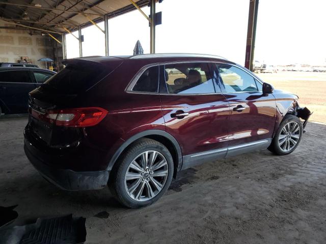 2LMPJ8LP0HBL15118 - 2017 LINCOLN MKX RESERVE كستنائي صورة 3