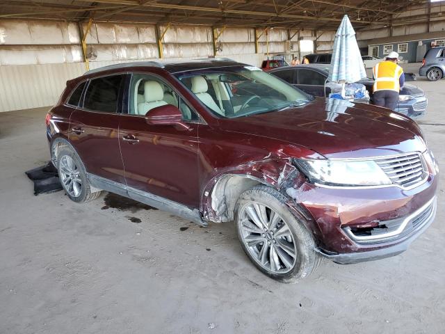 2LMPJ8LP0HBL15118 - 2017 LINCOLN MKX RESERVE كستنائي صورة 4