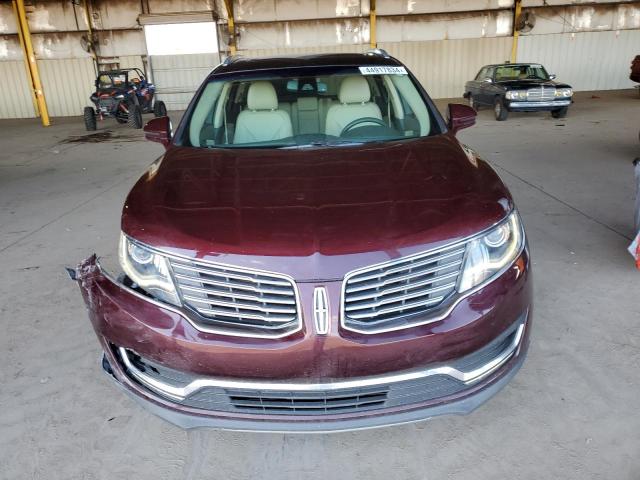 2LMPJ8LP0HBL15118 - 2017 LINCOLN MKX RESERVE كستنائي صورة 5