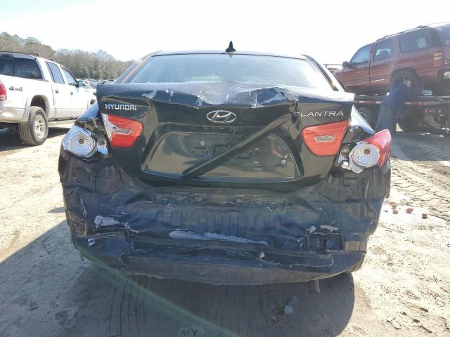 KMHDU46D09U687022 - 2009 HYUNDAI ELANTRA GLS BLACK photo 6