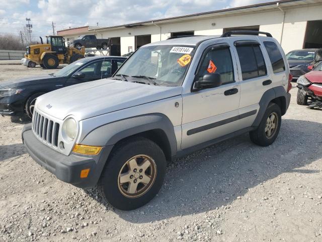 1J4GL48KX7W536474 - 2007 JEEP LIBERTY SPORT GRAY photo 1