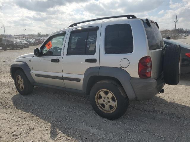 1J4GL48KX7W536474 - 2007 JEEP LIBERTY SPORT GRAY photo 2