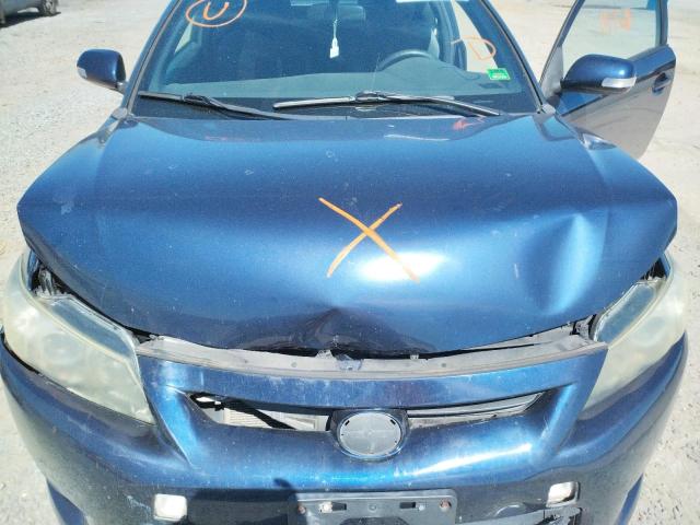 JTKJF5C70C3028417 - 2012 TOYOTA SCION TC BLUE photo 11