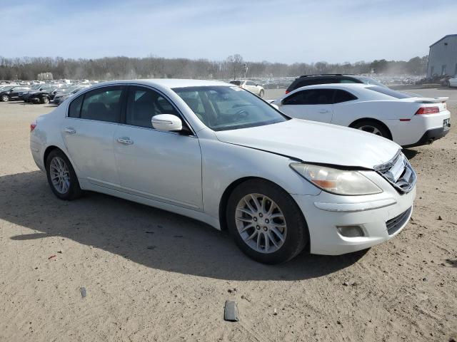 KMHGC4DEXAU104794 - 2010 HYUNDAI GENESIS 3.8L WHITE photo 4