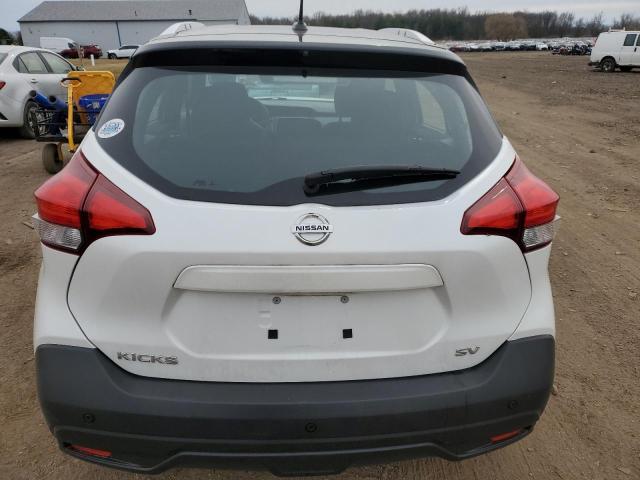 3N1CP5CU1KL533472 - 2019 NISSAN KICKS S WHITE photo 6