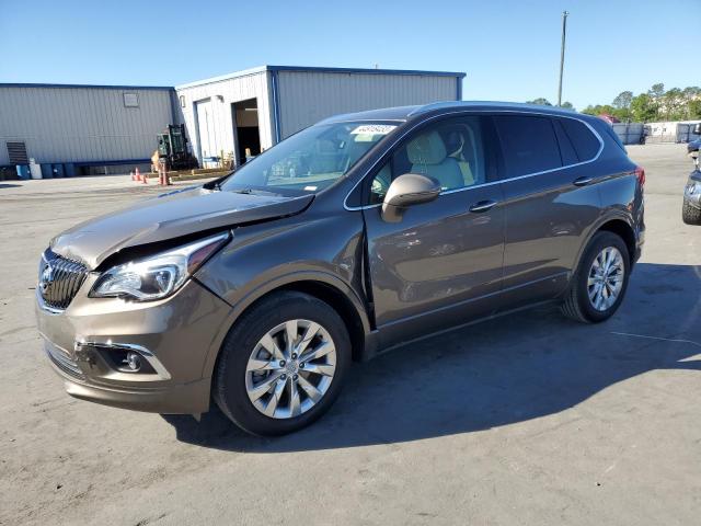 LRBFX1SA0JD008027 - 2018 BUICK ENVISION ESSENCE BROWN photo 1