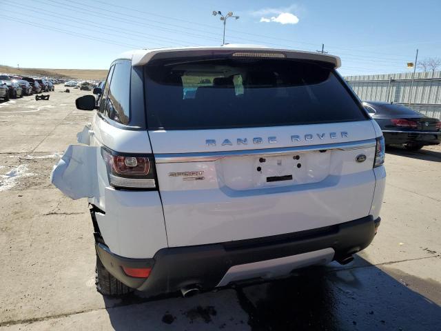 SALWR2VF8FA516384 - 2015 LAND ROVER RANGE ROVE HSE WHITE photo 6