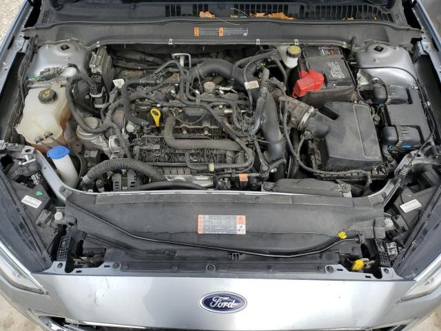 3FA6P0CD1LR191796 - 2020 FORD FUSION SEL SILVER photo 11