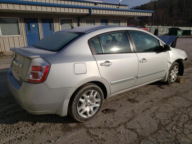 3N1AB6AP8CL657779 - 2012 NISSAN SENTRA 2.0 SILVER photo 3