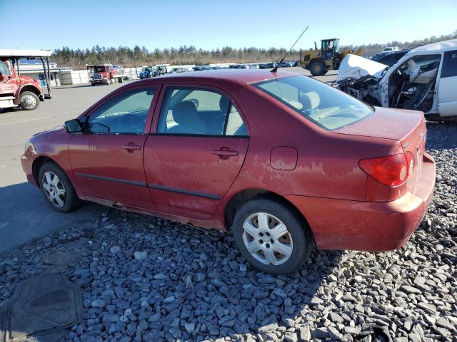 2T1BR32E95C355559 - 2005 TOYOTA COROLLA CE RED photo 2