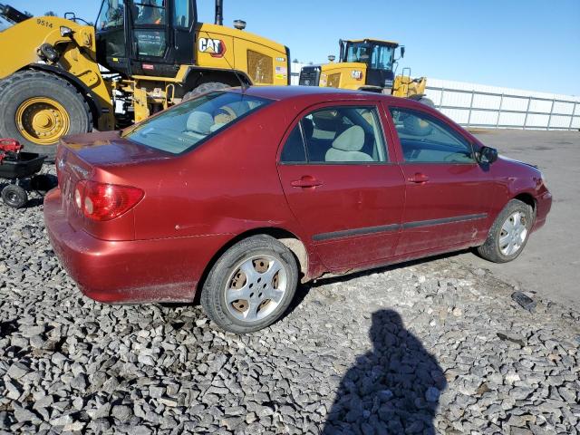 2T1BR32E95C355559 - 2005 TOYOTA COROLLA CE RED photo 3